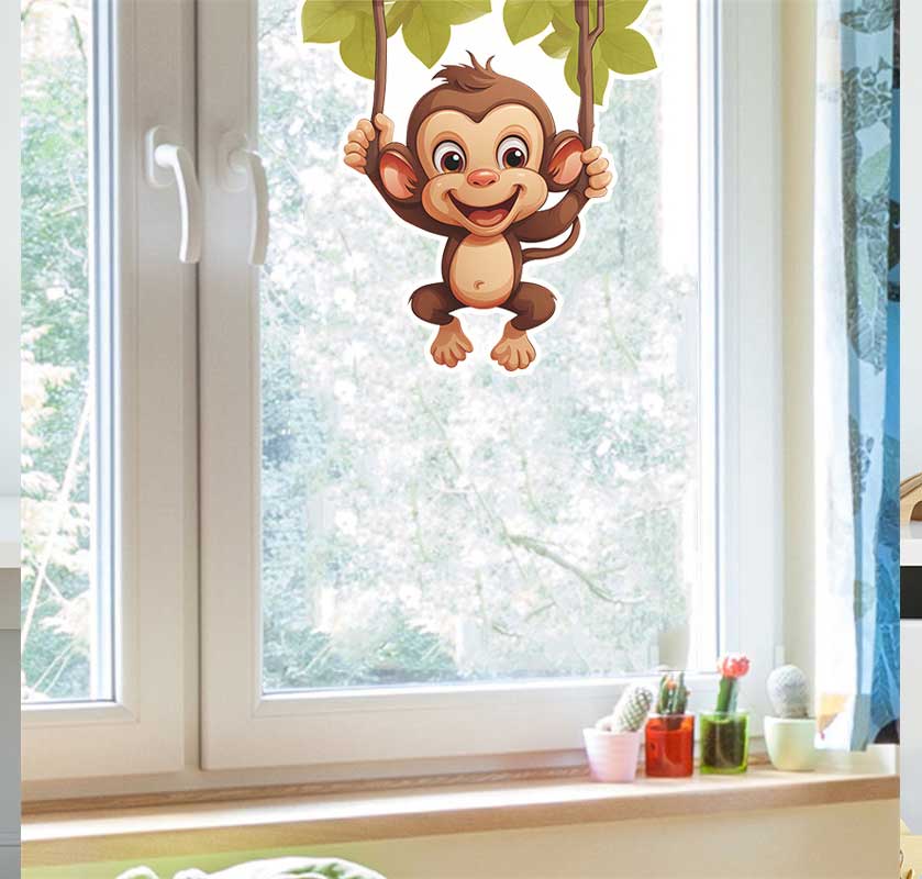 Милые обезьянки: декоративные  – обзор и цена Pvc Panel Background